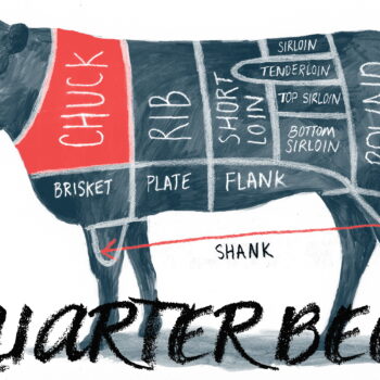 Quarter of Beef